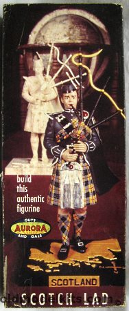 Aurora 1/8 Scotch Lad, 419-98 plastic model kit